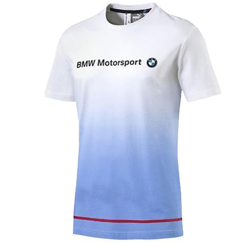 Puma BMW MSP Logo Motorsport Mens Short Sleeves Tee T-Shirt 761863